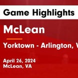 Soccer Game Preview: McLean on Home-Turf
