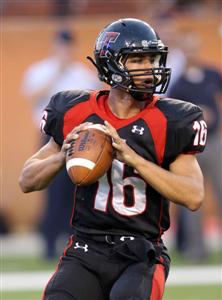 Lake Travis QB Michael Brewer.
