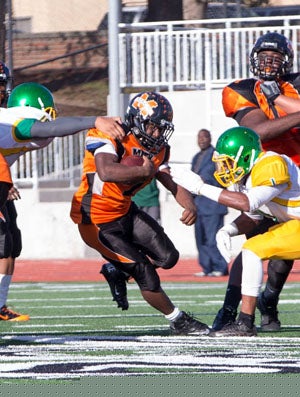 LaVance Warren has rushed for more than 
2,200 yards and 30 touchdowns for McClymonds.