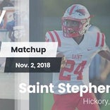 Football Game Recap: Hickory vs. St. Stephens