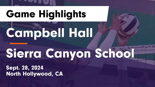 Volleyball Recap: Campbell Hall Comes Up Short