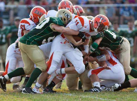 Gunner Kiel, the top quarterback in the Class of 2012, surprised some by staying close to home and committing to the University of Indiana.