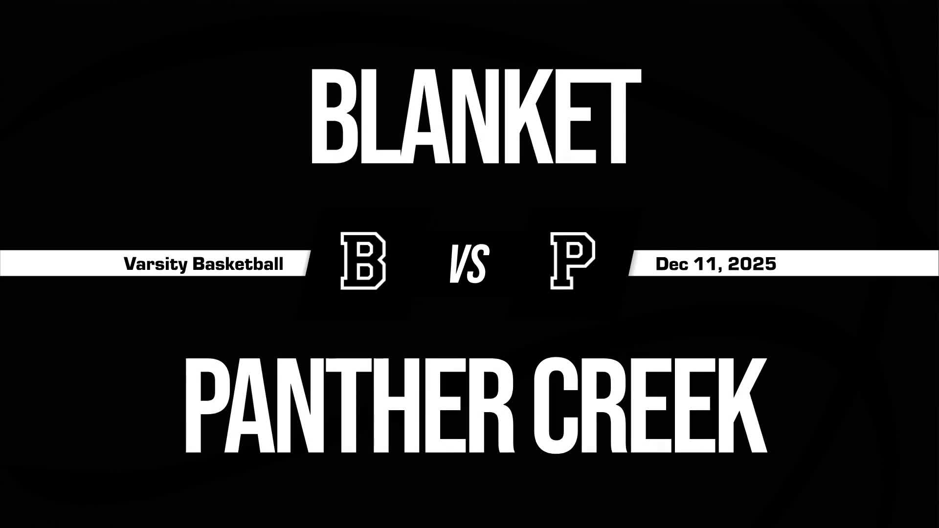 Basketball Recap: Panther Creek Gets the Win