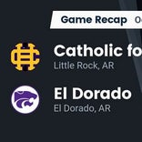 Football Game Recap: El Dorado Wildcats vs. Catholic Rockets