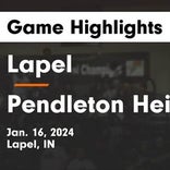 Basketball Recap: Dynamic duo of  Madelyn Poynter and  Laniah Wills lead Lapel to victory