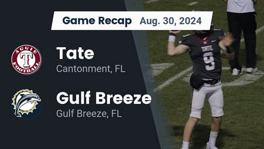 Football Recap: Demorion Clay Jr Leads Tate to Victory over Pens