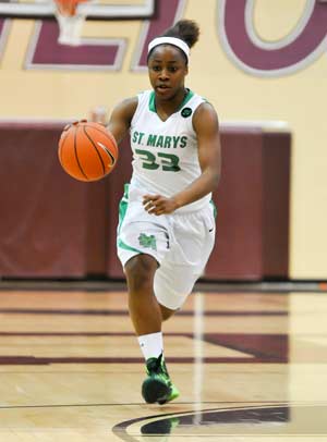 Angel Johnson, St. Mary's