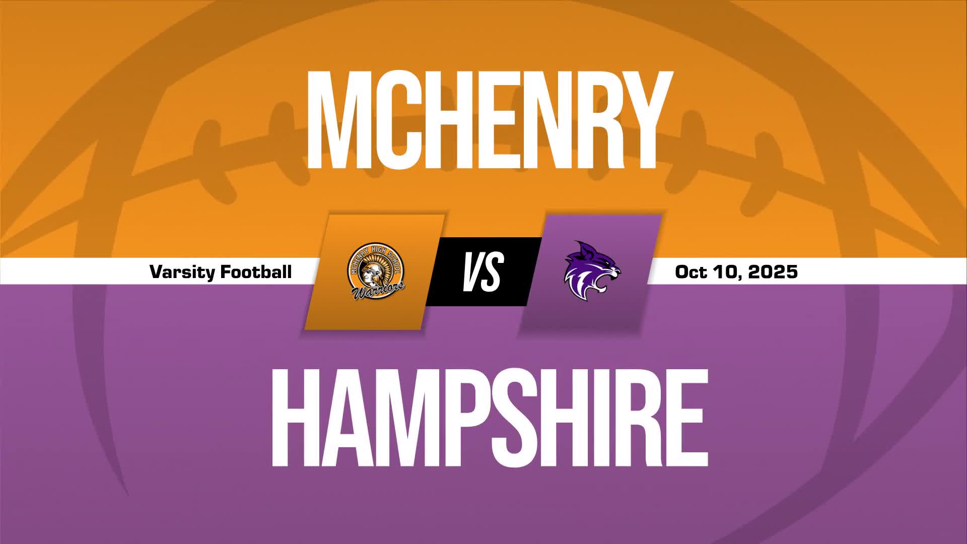 Football Recap: Mchenry's Losing Streak Snapped at Six Games