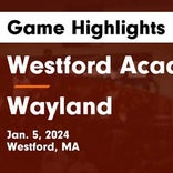 Westford Academy suffers fourth straight loss at home