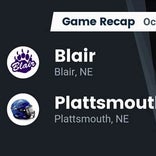 Football Game Recap: Blair Bears vs. Plattsmouth Blue Devils