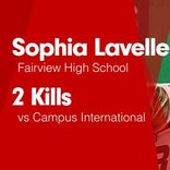 Softball Recap: Fairview comes up short despite  Sophia Lavelle's strong performance