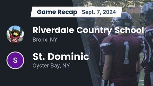 Football Game Preview: Riverdale Country Plays at Home