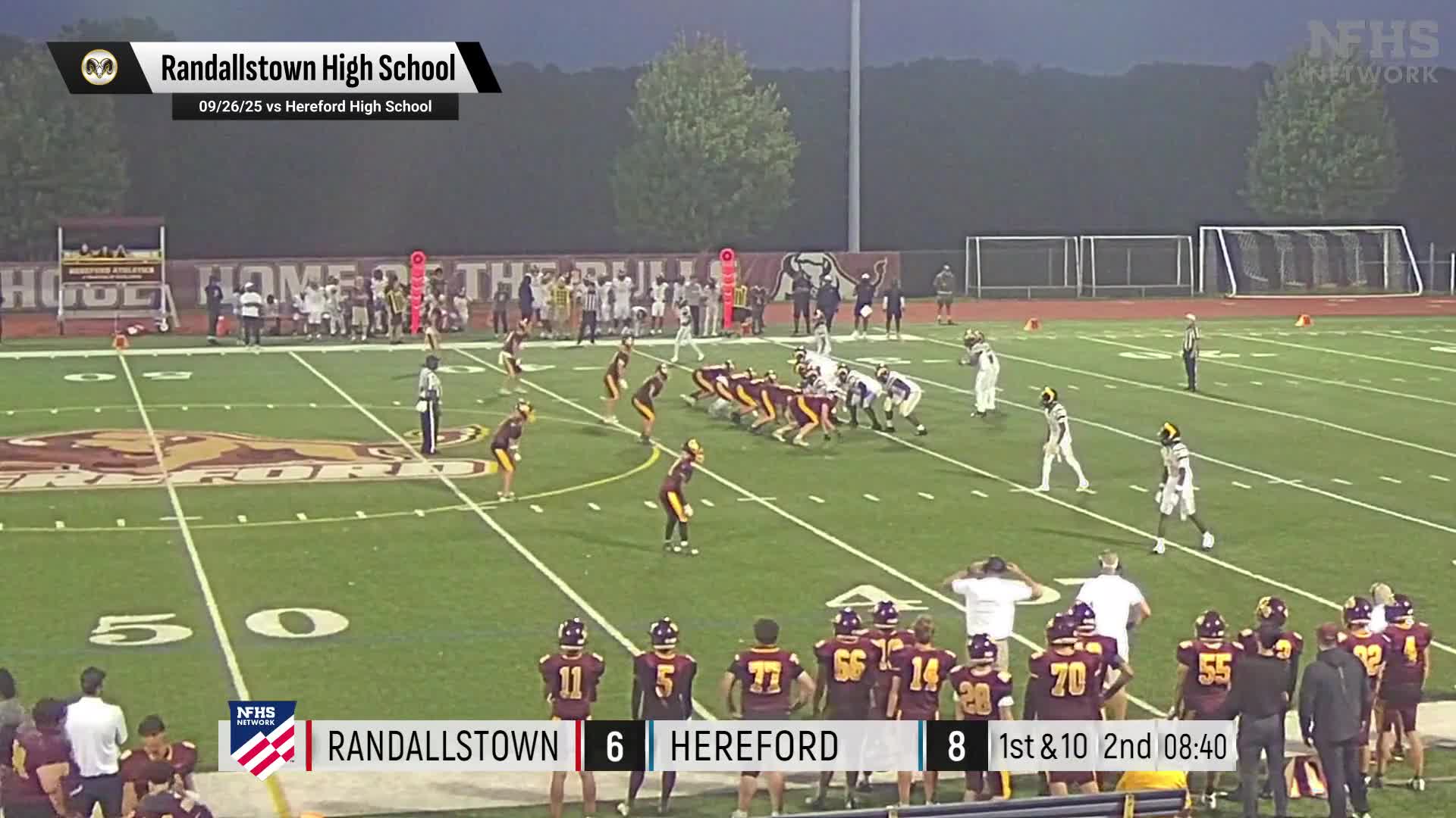 Amauri Patterson Game Report: @ Randallstown