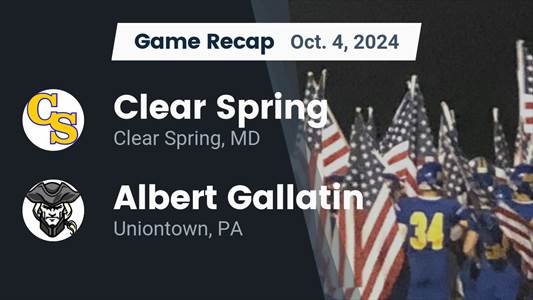 Football Recap: Caleb Dehaven Leads Albert Gallatin to Victory over Clear Spring
