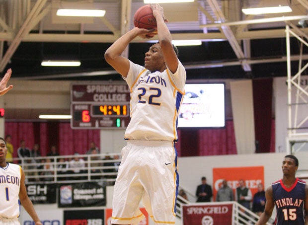 Parker and Simeon's appearance in the 2012 Spalding Hoophall Classic was a humbling one as the Wolverines fell to Findlay Prep by 25 points. They made a triumphant return to the event in 2013 with a win over Oak Hill Academy.