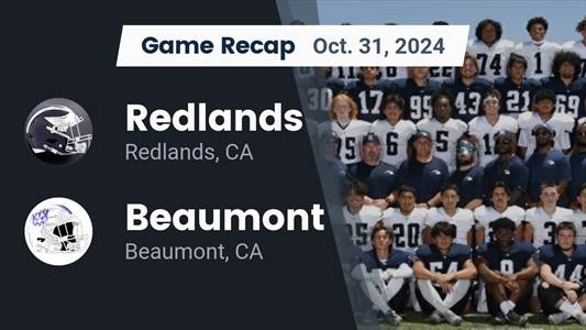Football Recap: Beaumont Falls Short of San Juan Hills in the Pl