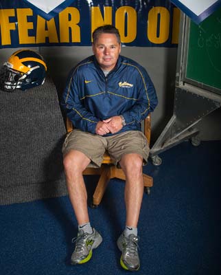 Head coach Butch Goncharoff