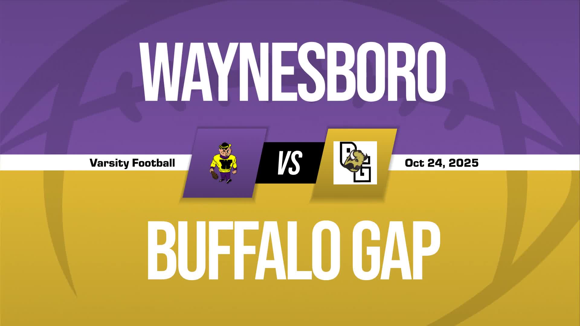 Football Game Preview: Buffalo Gap Bison vs. Stuarts Draft Cougars + How To Watch