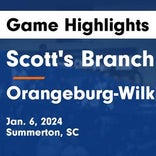 Orangeburg-Wilkinson's loss ends 17-game winning streak at home