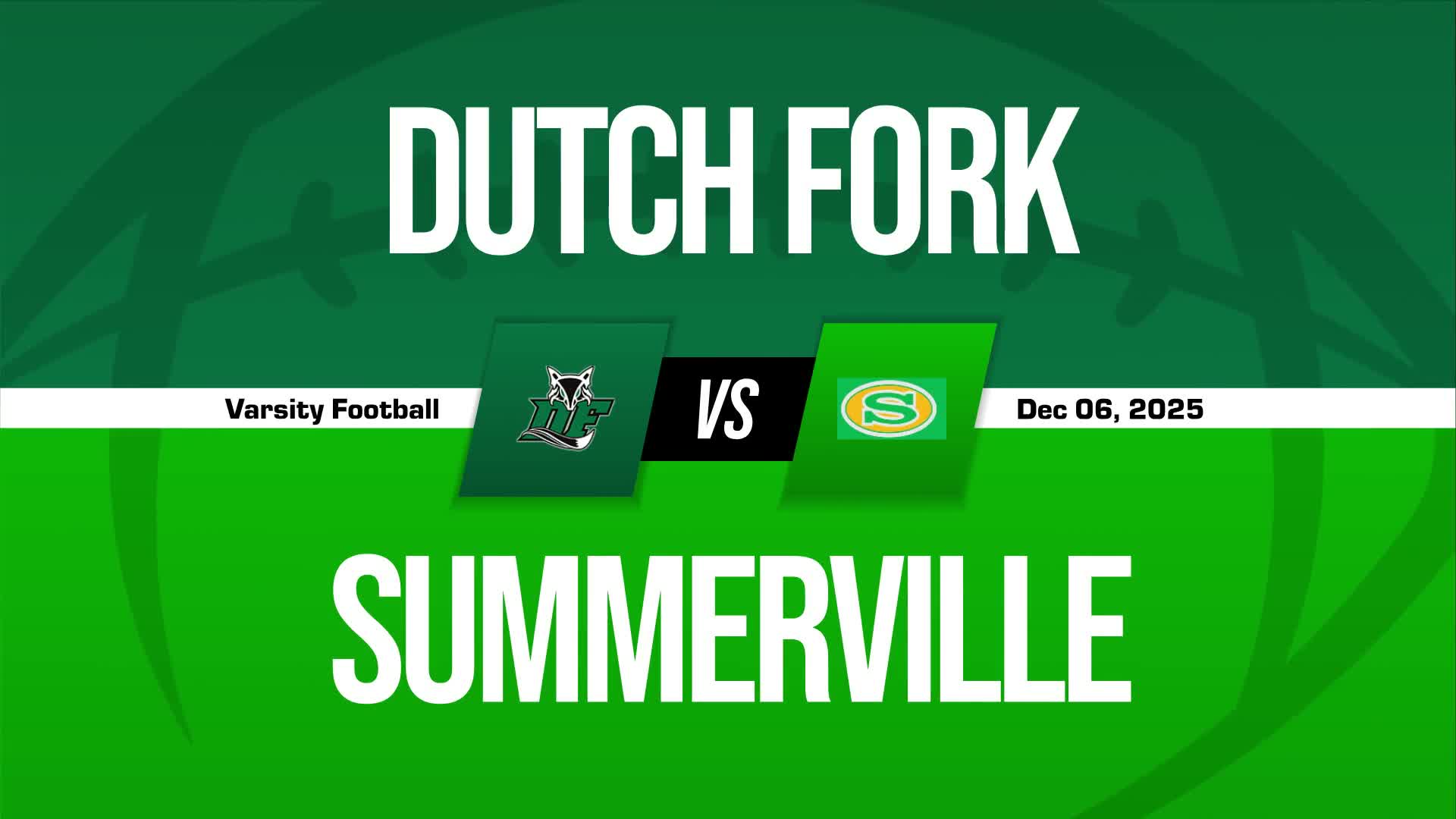 Football Recap: Summerville Takes a Loss + How To Watch
