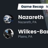 Football Game Recap: Wilkes-Barre vs. Nazareth Area Blue Eagles