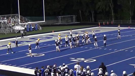 Football Game Recap: Evans Takes a Loss