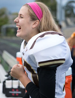 McHenry is in her third season kicking for Speedway.