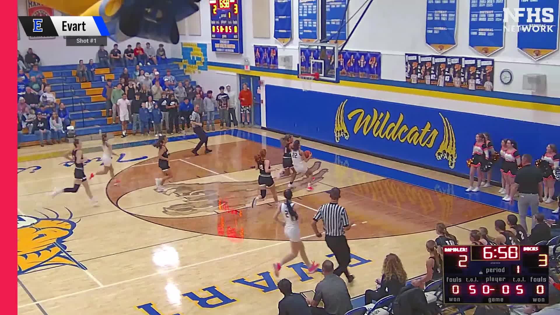 Basketball Recap: Evart Piles Up the Points Against Manton