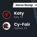 Football Game Recap: Cy-Fair Bobcats vs. Katy Tigers