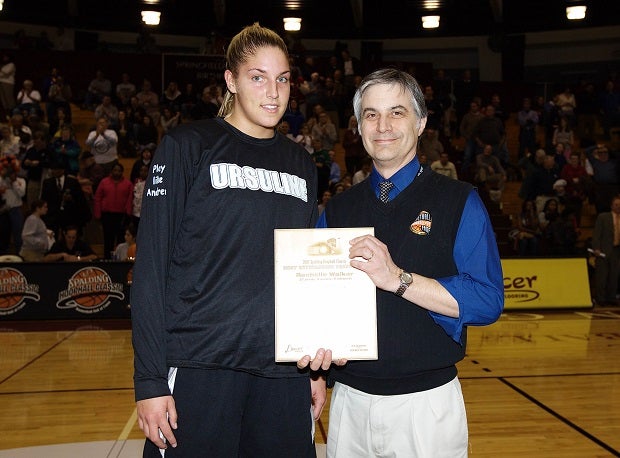 Elena Delle Donne, Ursuline Academy