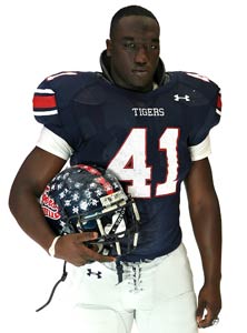 Lakedric Flowers brings experience to
the Tigers' defense.