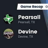 Football Game Recap: Pearsall Mavericks vs. Wimberley Texans