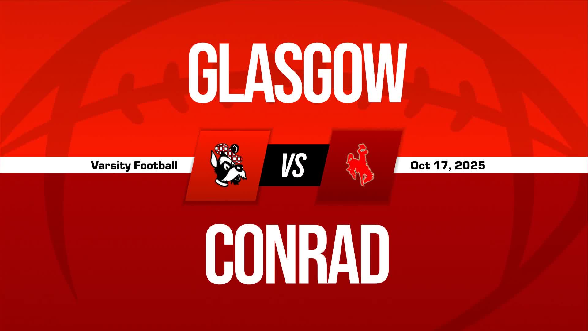 Football Recap: Reece Taylor and  Noah Chambers Pace Conrad Defense