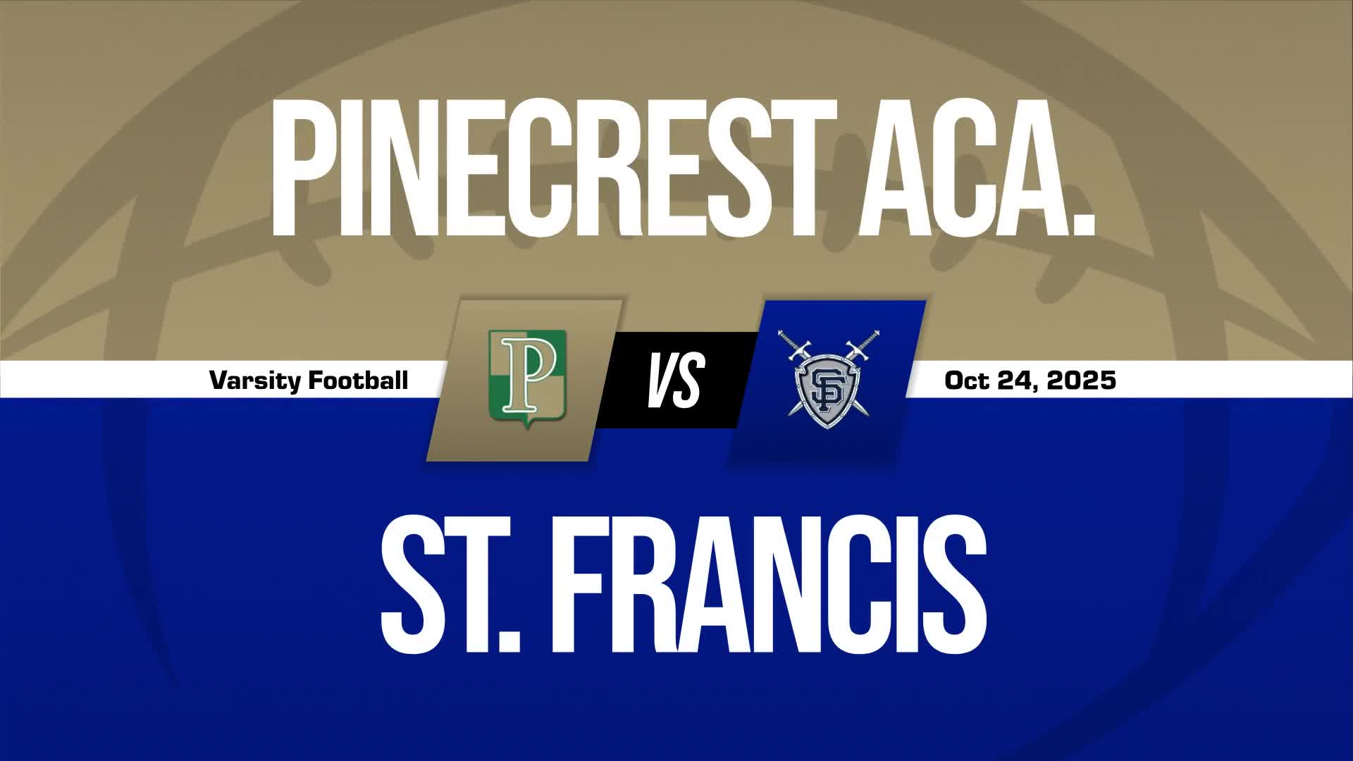 Football Game Preview: Pinecrest Academy Paladins vs. Unity Christian Lions