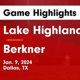 Soccer Game Recap: Berkner vs. Highland Park