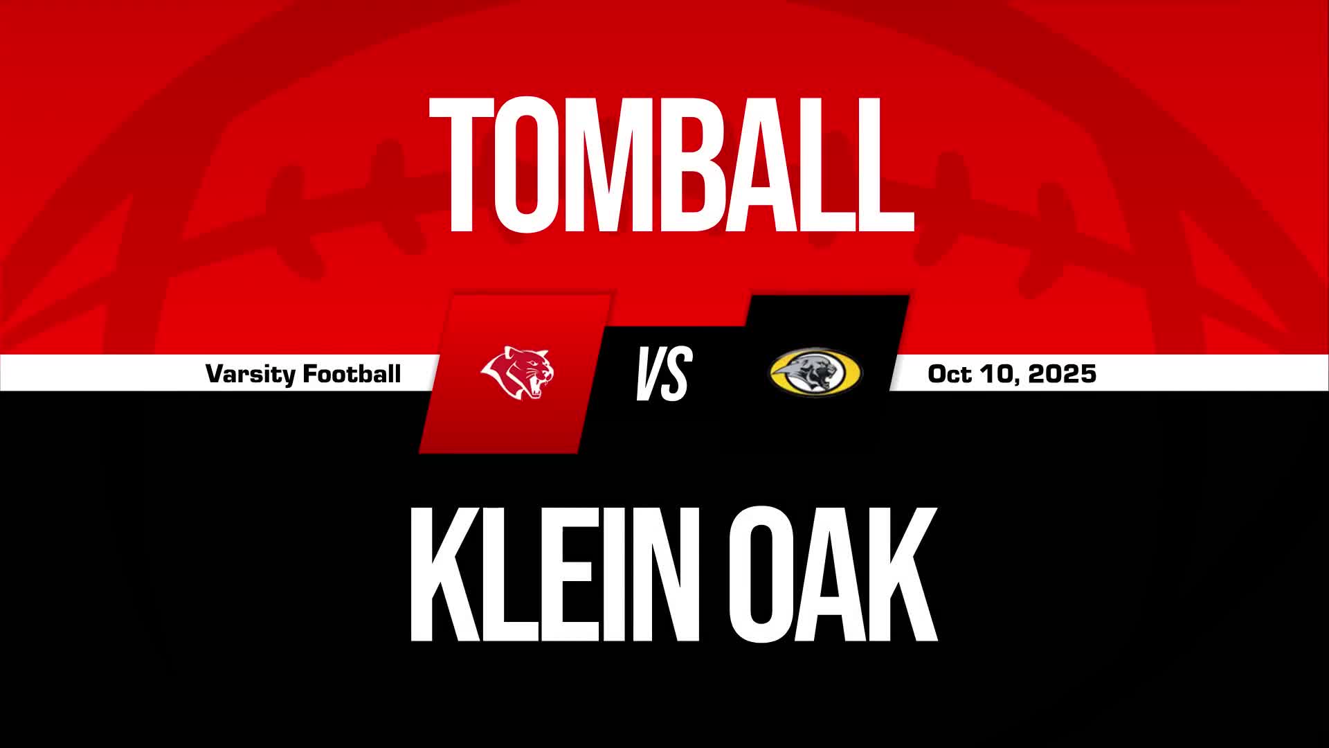 Football Recap: Klein Oak Piles Up the Points Against Magnolia West + How To Watch