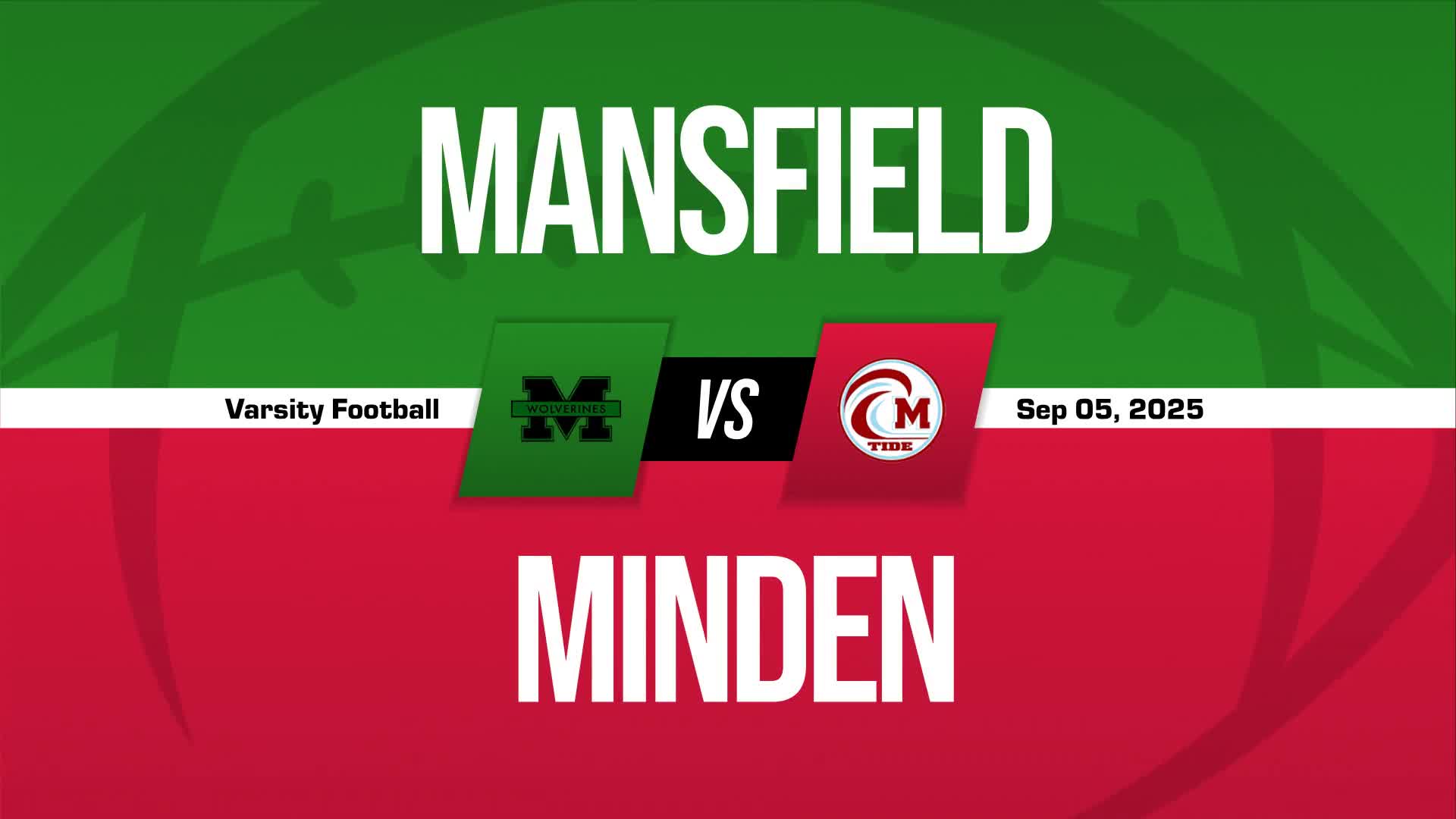 Football Game Preview: Minden Crimson Tide vs. Booker T. Washing