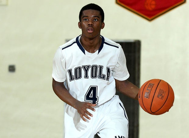 Junior guard Max Hazzard is the leading scorer for unbeaten No. 15 Loyola.