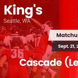 Football Game Recap: Cascade vs. King's