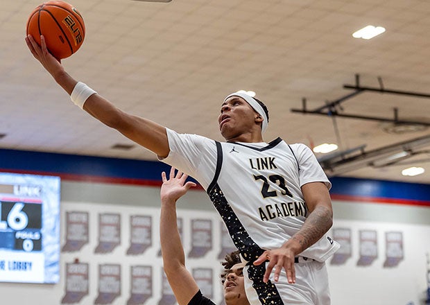 Four-star Kansas commit Trent Perry is the top returner for Link Academy. (PHOTO: Julie L. Brown)