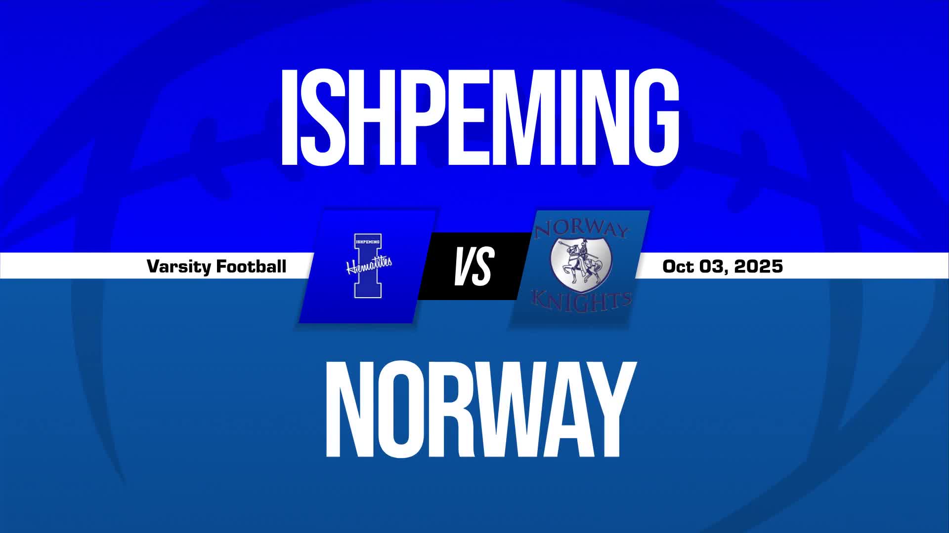 Football Game Preview: Norway Knights vs. Newberry Indians