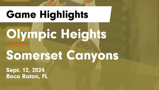 Volleyball Game Preview: Somerset Academy - Canyons Plays at Hom