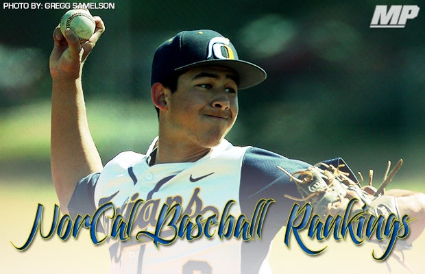 NorCal Top 25 baseball rankings