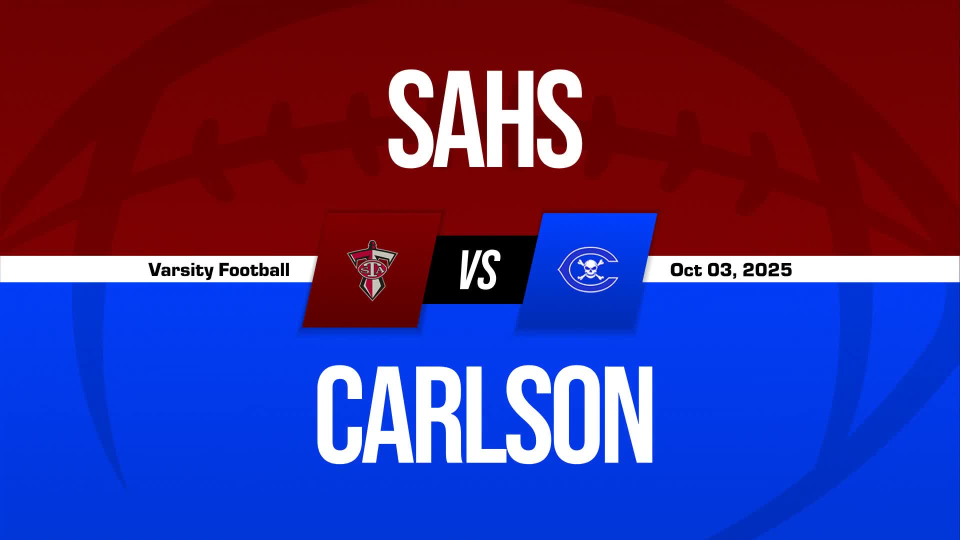 Football Recap: Carlson's  Win  on Friday Extends Winning Streak