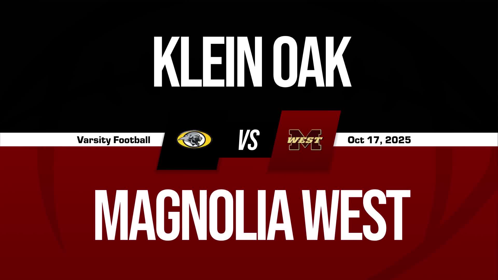 Football Recap: Klein Oak Drops Highest Score of Season Against Klein + How To Watch