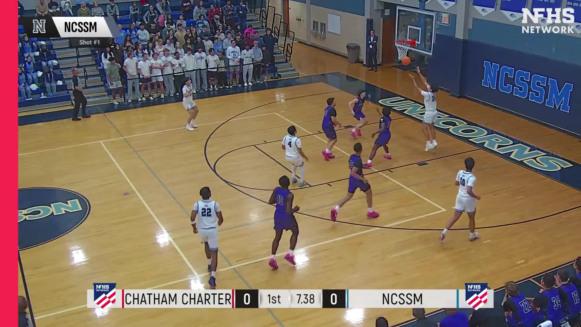 Basketball Recap: Alex Caza's Big Game Can't Quite Lead NCSSM: Durham over Durham Academy