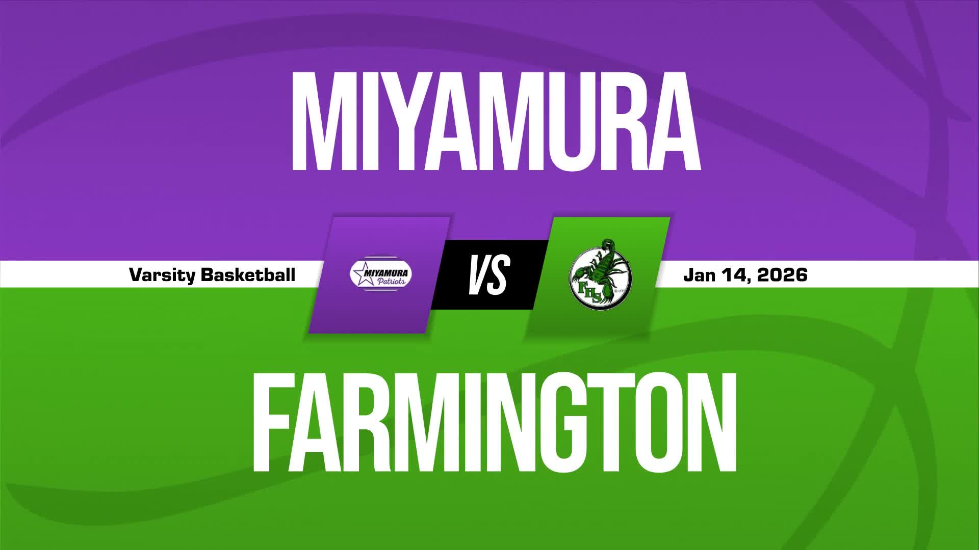 Basketball Game Preview: Farmington Scorpions vs. Cleveland Stor