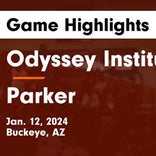 Parker has no trouble against Odyssey Institute