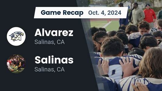 Football Recap: Everett Alvarez Comes Up Short