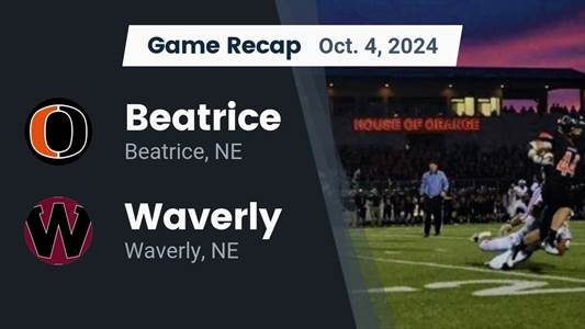 Football Recap: Waverly Picks Up Tenth Straight Win at Home